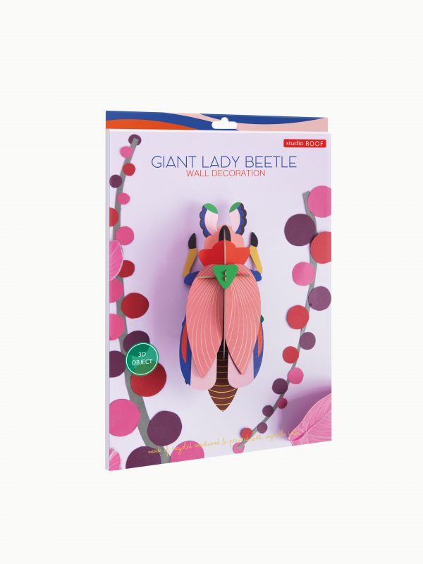 Giant Lady bille vægdekoration